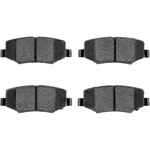 Order DYNAMIC FRICTION COMPANY - 4000-1274-00 - Rear Hybrid Pads For Your Vehicle