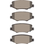 Order DYNAMIC FRICTION COMPANY - 4000-1274-00 - Rear Hybrid Pads For Your Vehicle