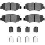 Order Rear Hybrid Pads by DYNAMIC FRICTION COMPANY - 4000-1274-01 For Your Vehicle