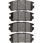 Order DYNAMIC FRICTION COMPANY - 4000-1275-00 - Rear Hybrid Pads For Your Vehicle