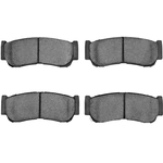 Order DYNAMIC FRICTION COMPANY - 4000-1297-00 - Rear Hybrid Pads For Your Vehicle