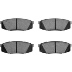 Order DYNAMIC FRICTION COMPANY - 4000-1304-00 - Rear Hybrid Pads For Your Vehicle