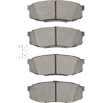 Order DYNAMIC FRICTION COMPANY - 4000-1304-00 - Rear Hybrid Pads For Your Vehicle