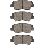 Order DYNAMIC FRICTION COMPANY - 4000-1313-00 - Rear Hybrid Pads For Your Vehicle