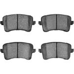 Order DYNAMIC FRICTION COMPANY - 4000-1386-00 - Rear Hybrid Pads For Your Vehicle