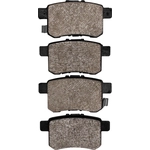 Order DYNAMIC FRICTION COMPANY - 4000-1451-00 - Rear Hybrid Pads For Your Vehicle