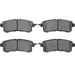 Order DYNAMIC FRICTION COMPANY - 4000-1510-00 - Rear Hybrid Pads For Your Vehicle