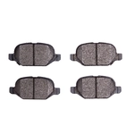 Order DYNAMIC FRICTION COMPANY - 4000-1569-00 - Rear Hybrid Pads For Your Vehicle