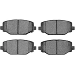 Order DYNAMIC FRICTION COMPANY - 4000-1596-00 - Rear Hybrid Pads For Your Vehicle