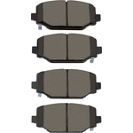 Order DYNAMIC FRICTION COMPANY - 4000-1596-00 - Rear Hybrid Pads For Your Vehicle