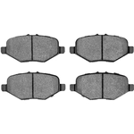 Order DYNAMIC FRICTION COMPANY - 4000-1612-00 - Rear Hybrid Pads For Your Vehicle