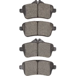 Order DYNAMIC FRICTION COMPANY - 4000-1630-00 - Rear Hybrid Pads For Your Vehicle