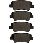 Order DYNAMIC FRICTION COMPANY - 4000-1812-00 - Rear Hybrid Pads For Your Vehicle