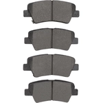 Order DYNAMIC FRICTION COMPANY - 4000-1813-00 - Rear Hybrid Pads For Your Vehicle