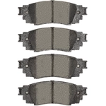 Order DYNAMIC FRICTION COMPANY - 4000-1879-00 - Rear Hybrid Pads For Your Vehicle