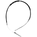 Order ACDELCO - 18P2612 - Steel Rear Driver Side Parking Brake Cable For Your Vehicle