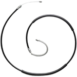 Order ACDELCO PROFESSIONAL - 18P1028 - Rear Driver Side Parking Brake Cable For Your Vehicle