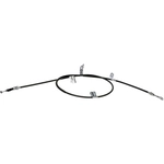 Order Rear Left Brake Cable by DORMAN/FIRST STOP - C661191 For Your Vehicle