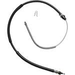 Order WORLDPARTS - 136949 - Rear Left Brake Cable For Your Vehicle