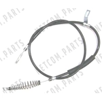 Order Rear Left Brake Cable by WORLDPARTS - 1651231 For Your Vehicle
