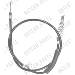 Order Rear Left Brake Cable by WORLDPARTS - 1651271 For Your Vehicle