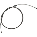 Order Rear Left Brake Cable by WORLDPARTS - 167672 For Your Vehicle