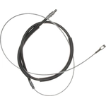 Order Rear Left Brake Cable by WORLDPARTS - 167870 For Your Vehicle