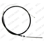 Order Rear Left Brake Cable by WORLDPARTS - 176531 For Your Vehicle