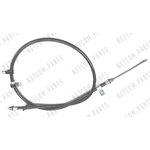 Purchase Rear Left Brake Cable by WORLDPARTS - 2135001