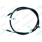 Purchase Rear Left Brake Cable by WORLDPARTS - 2526117