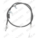 Order Rear Left Brake Cable by WORLDPARTS - 2526166 For Your Vehicle