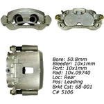 Order Rear Left Rebuilt Caliper With Hardware by CENTRIC PARTS - 141.66516 For Your Vehicle