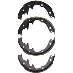 Order ACDELCO - 17449B - Bonded Rear Drum Brake Shoe Set For Your Vehicle