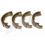 Order Rear New Brake Shoes by AGNA BRAKES - NR357 For Your Vehicle