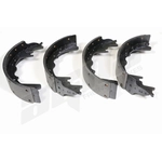 Order Rear New Brake Shoes by AGNA BRAKES - NR358 For Your Vehicle