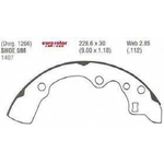 Order Rear New Brake Shoes by EUROROTOR - 598 For Your Vehicle