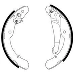 Order Rear New Brake Shoes by HELLA PAGID - 355001691 For Your Vehicle