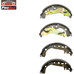 Order Rear New Brake Shoes by PROMAX - 12-1070L For Your Vehicle