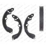 Order Rear New Brake Shoes by RS PARTS - RSS667 For Your Vehicle