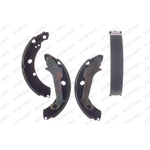 Order Rear New Brake Shoes by RS PARTS - RSS756 For Your Vehicle