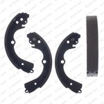 Order Rear New Brake Shoes by RS PARTS - RSS757 For Your Vehicle