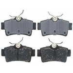 Order Plaquettes arrières organiques par ACDELCO PROFESSIONAL - 17D627C For Your Vehicle