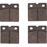 Order DYNAMIC FRICTION COMPANY - 4000-0971-00 - Rear Parking Brake Pads For Your Vehicle