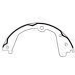 Order Rear Parking Brake Shoes by CENTRIC PARTS - 111.09520 For Your Vehicle