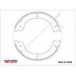 Order Rear Parking Brake Shoes by EUROROTOR - 1002 For Your Vehicle