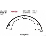 Order Rear Parking Brake Shoes by EUROROTOR - 811 For Your Vehicle
