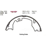 Order EUROROTOR - 854 - Rear Parking Brake Shoes For Your Vehicle