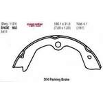 Order Rear Parking Brake Shoes by EUROROTOR - 902 For Your Vehicle