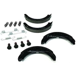 Order HELLA PAGID - 355050301 - Rear Parking Brake Shoes For Your Vehicle