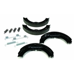Order HELLA PAGID - 355050761 - Rear Parking Brake Shoes For Your Vehicle